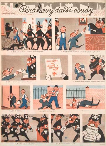 Illustration for article titled Pérák: the evolution of an anti-fascist superhero